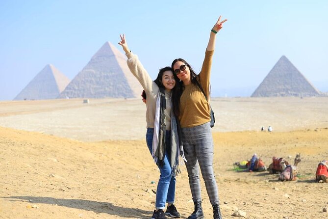 Private Tour Giza Pyramids,sphinx,egyptian Museum, Bazaar & Lunch Overview Of The Tour