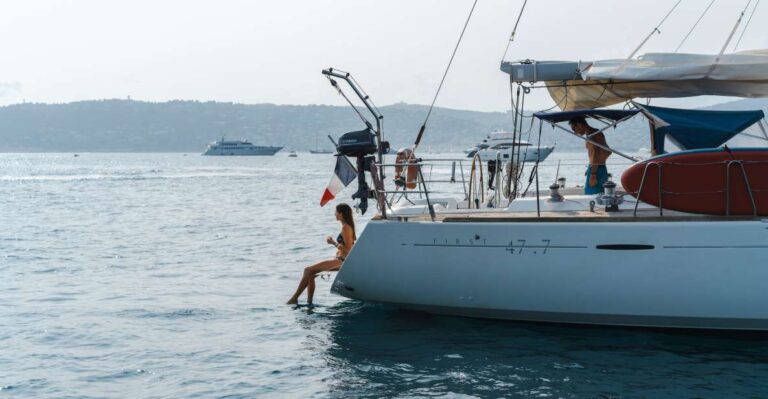 Private Tour On A Sailboat Swim And Paddle Antibes Cape Tour Details