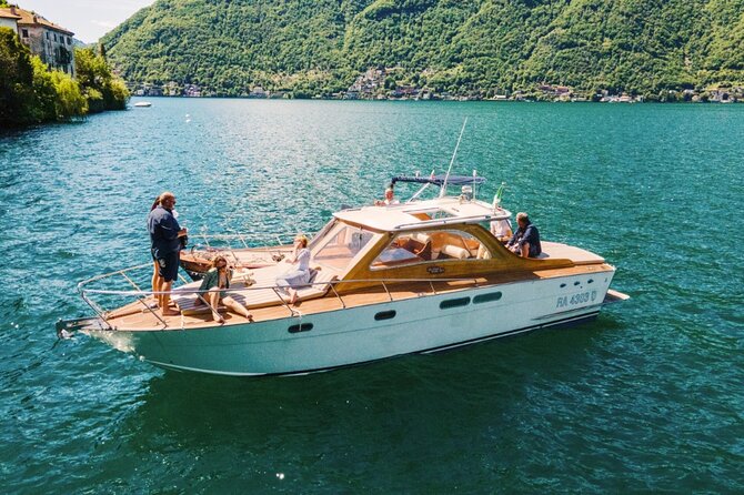 Private Tour Open Bar Classic Wooden Boat Lake Como 2h 4h Tour Overview