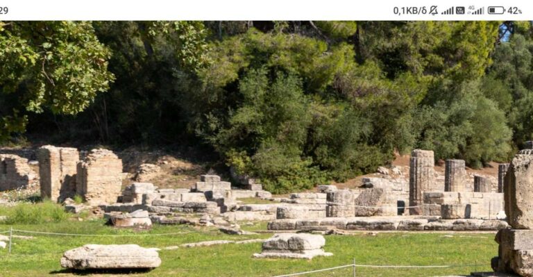 Private Tour To Ancient Olympia With A Pickup Tour Overview