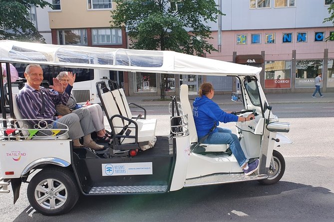 Private Tuktuk Guided Tour In Helsinki 2,5 Hrs Whats Included