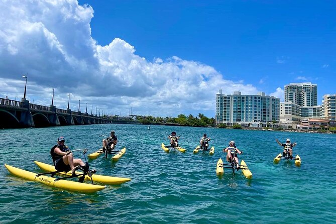 Private Water Bike In Condado Lagoon, San Juan Whats Included In The Tour