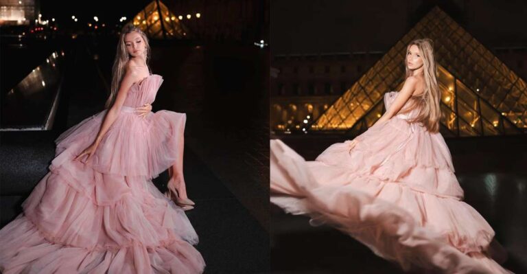 Pro Photo Session At The Eiffel Tower Rental Dress Product Overview