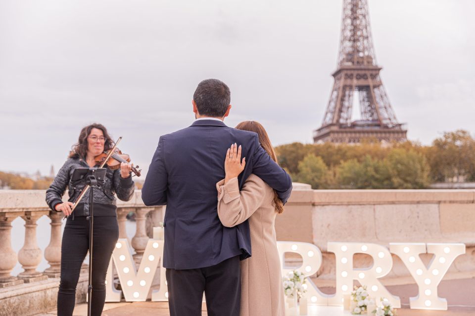 Proposal Marry Me - Big Letters - Paris Proposal Planner - Proposal Package Details