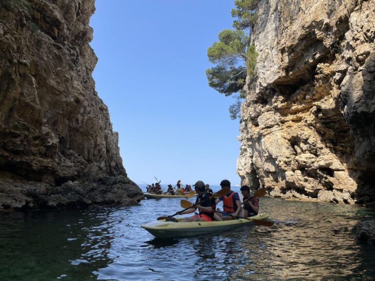 Pula: Big Blue Cave Kayak Tour, Snorkeling And Cliff Jumping Tour Overview And Highlights