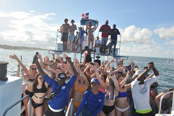 Punta Cana Caribbean Party Boat With Snorkeling Party Boat Cruise Overview