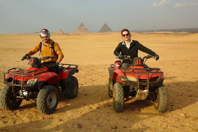 Quad Bike Trip At Desert of Giza Pyramids - Overview of Quad Bike Trip