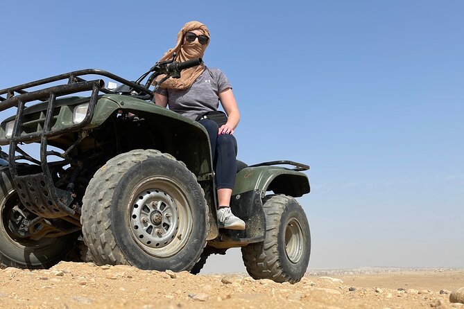 Quad in the Pyramids Desert - Overview of the Quad Bike Adventure