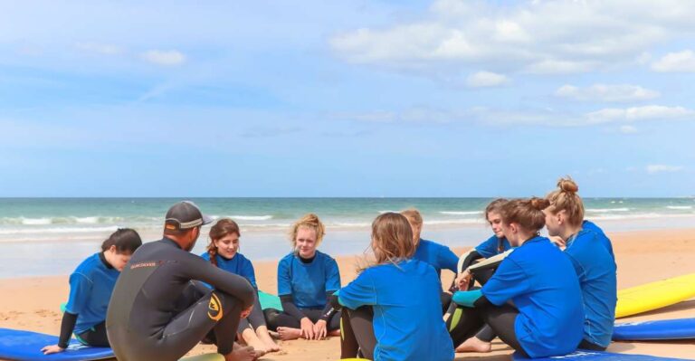 Quarteira: 2 Hour Surf Lesson At Falésia Beach Overview Of The Surf Lesson