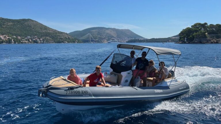 Rent A Rib In Dubrovnik With Or Without Skipper Activity Overview