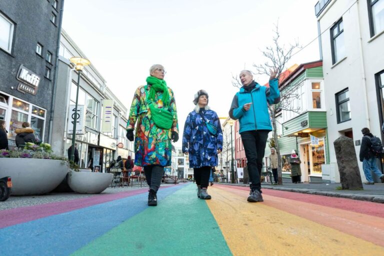 Reykjavik: Sightseeing Walking Tour With A Viking Exploring Ingólfur Square