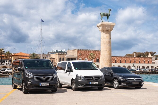 Rhodes Airport Transfer To Rhodes Town City Or Faliraki (one Way Included Services In The Transfer