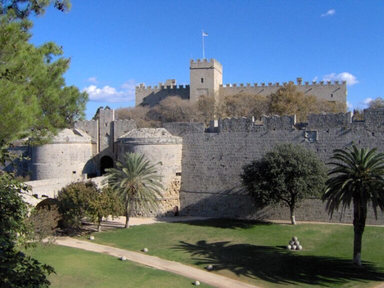 Rhodes Town: Private Walking Tour With A Licensed Guide Tour Duration