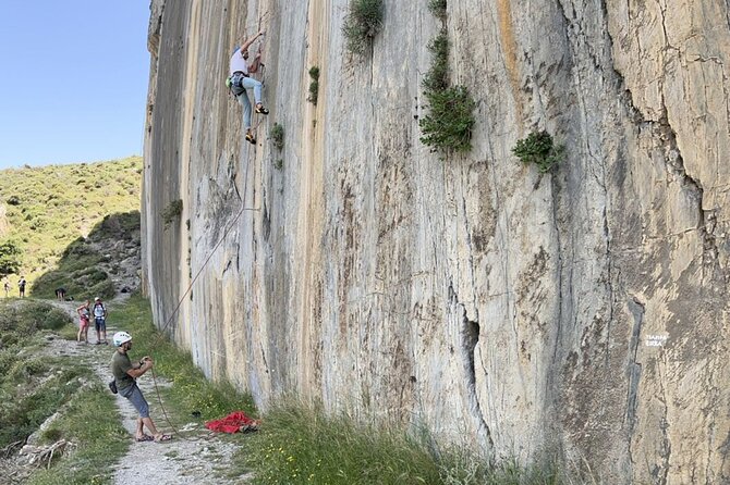 Rock Climbing In Crete With A Guide At Rethymnon, Plakias Beach Peligremnos Cliff And Plakias Beach