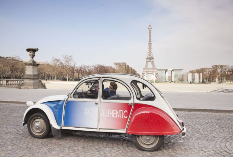 Romantic Paris Vintage Citroën 2cv Tour Tour Overview