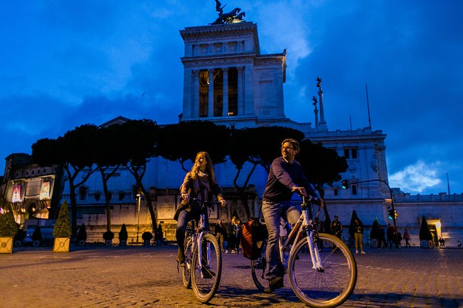 Rome By Night Bike & E Bike Tour Tour Overview