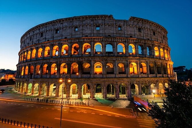 Rome: Colosseum Tour By Night With Arena & Underground Meeting Point