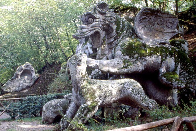 Rome Tour To Bomarzo Caprarola & Calcata Attractions