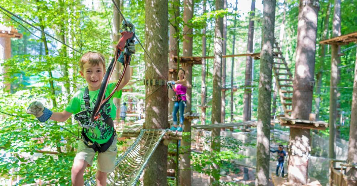 Rope Park Interlaken: Climbing Adventure With Entry Ticket - Experience and Activities