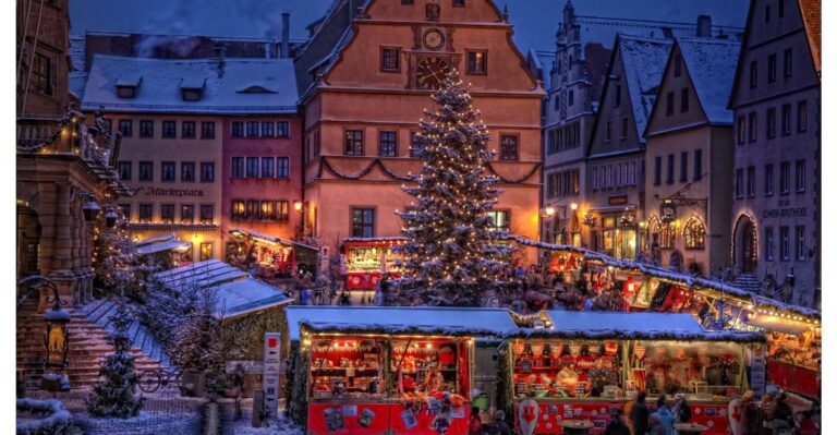 Rothenburg Ob Der Tauber & Würzburg: Romantic Christmas Moments Discover Rothenburgs Enchanting Christmas Market