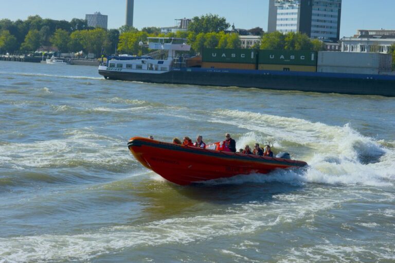 Rotterdam: Private Maas River Speedboat Cruise Tour Overview And Pricing