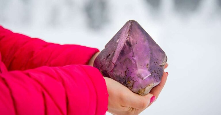 Rovaniemi: Amethyst Mine Tour & Find Your Own Gemstone Journey Into Laplands Amethyst Mine