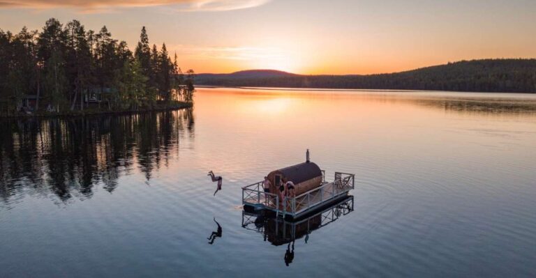 Rovaniemi: Sauna Boat Scenic Lake Cruise Activity Description