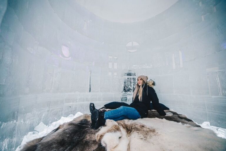 Rovaniemi: Snow Hotel Tour And Ice Restaurant Dinner Booking Options