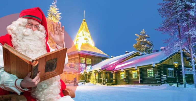 Rovaniemi: Trip To Santa Claus Village With Hotel Transfer Exploring Santa Claus Village