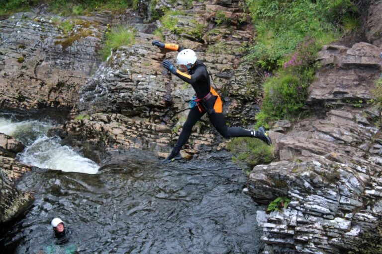 Roybridge, Lochaber: Canyoning Laggan Canyon Activity Overview