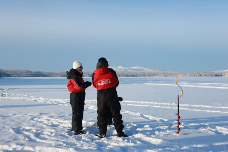 Ruka: Ice Fishing Trip Ice Fishing Experience