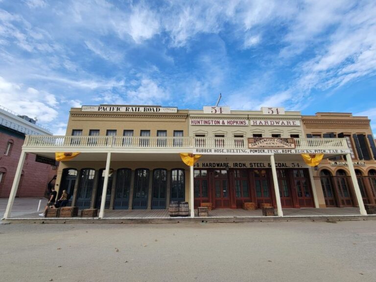 Sacramento: Gold Rush & Ghosts Smartphone App Walking Tour Overview Of Old Sacramento