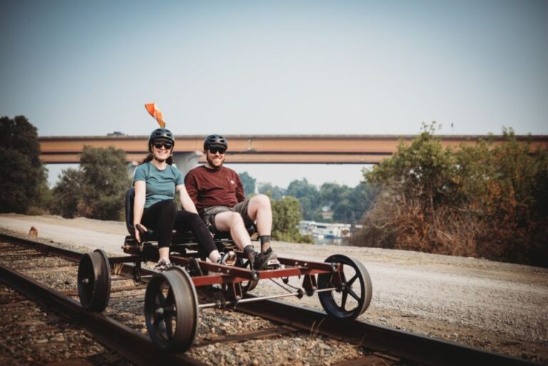 Sacramento: Yolo Countryside Guided Rail Bike Tour Activity Details