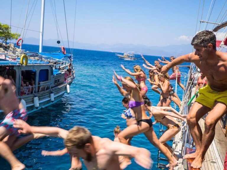 Sail Turkey: Fethiye To Olympos Gulet Cruise Picturesque Turquoise Coast Cruise