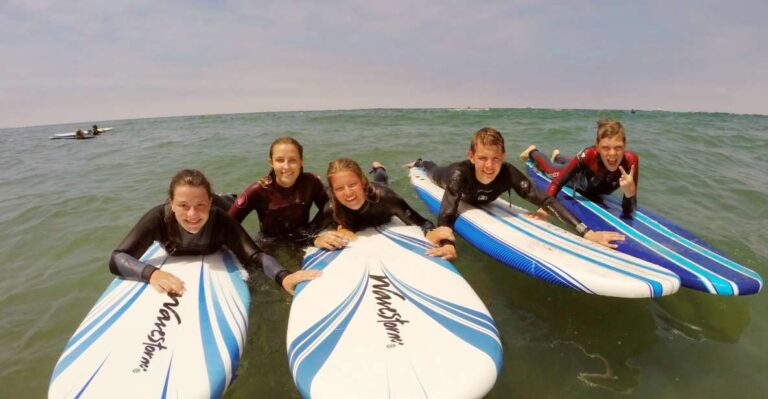 San Diego: Private Group Surf Lesson Activity Summary