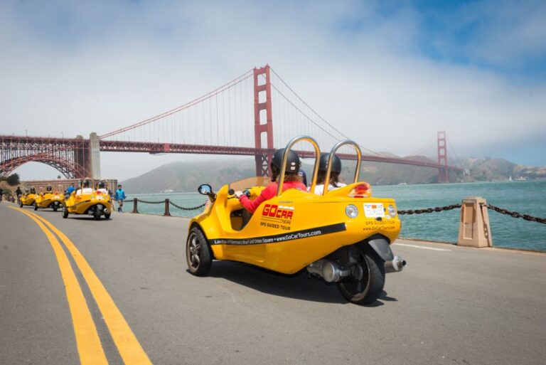 San Francisco: 3 Hour Early Bird Gocar Tour Overview Of The Tour