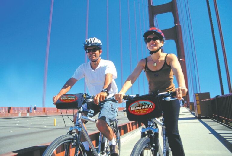 San Francisco: Golden Gate Bridge To Sausalito Bike Tour Tour Overview And Details