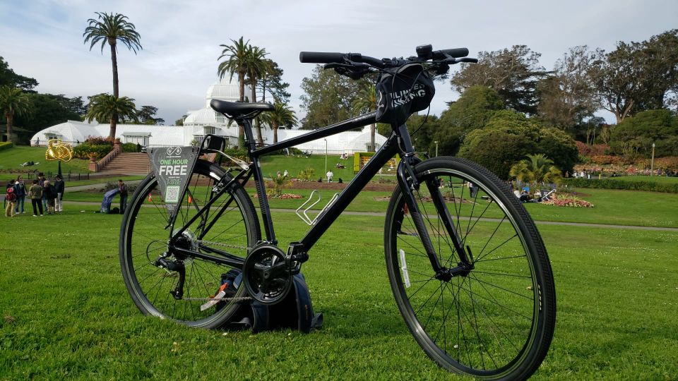 San Francisco: Golden Gate Park Bike or Ebike Rental W/ Map - Rental Information