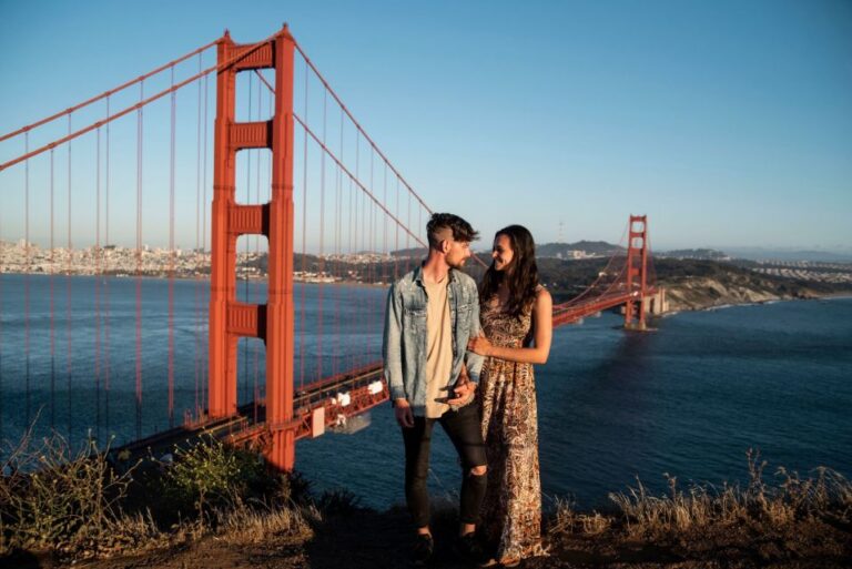 San Francisco: Professional Photoshoot At Golden Gate Bridge Overview Of The Photoshoot