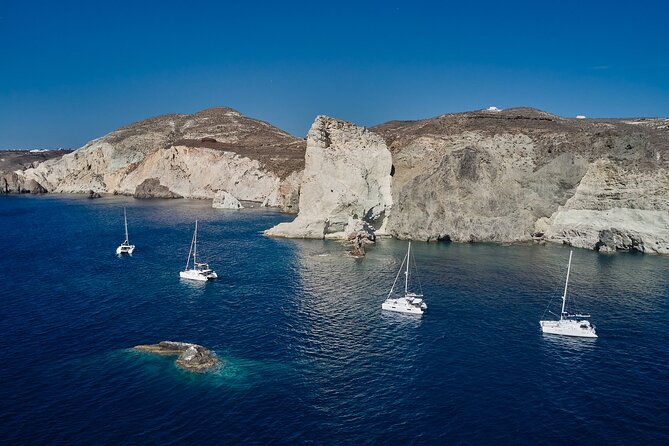 Santorini: Caldera Luxury Catamaran Cruise With Meal & Drinks Overview Of The Catamaran Cruise