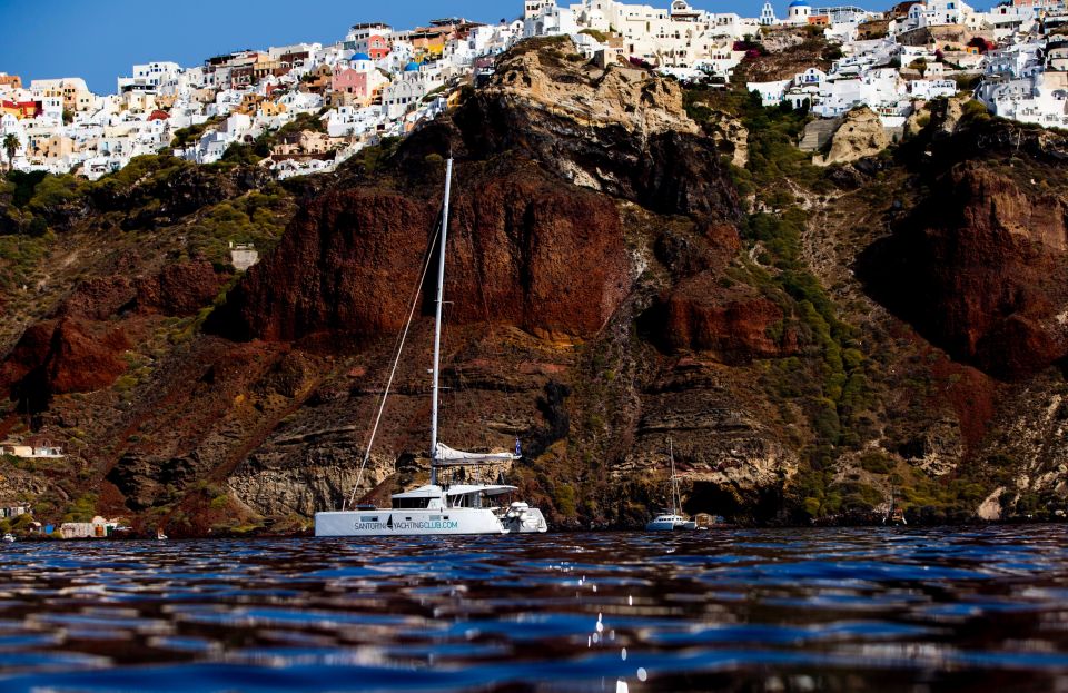 Santorini: Catamaran Caldera Cruise With Meal and Drinks - Experience Highlights