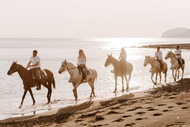 Santorini: Horseback Riding Experience In Volcanic Landscape Activity Overview