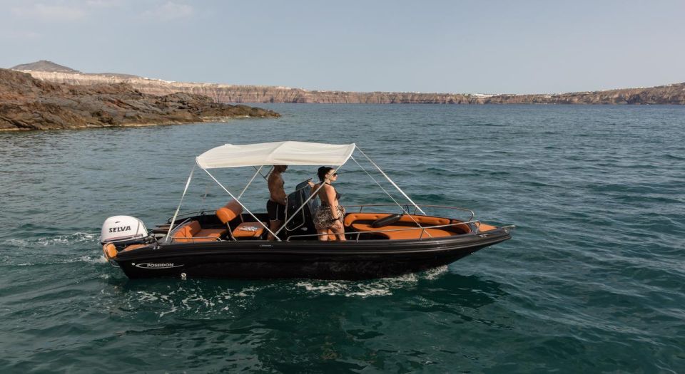 Santorini: License Free Luxury Boat - Activity Overview