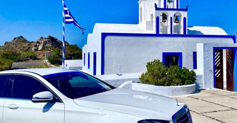 Santorini Limousine Half Day Private Tour Tour Overview