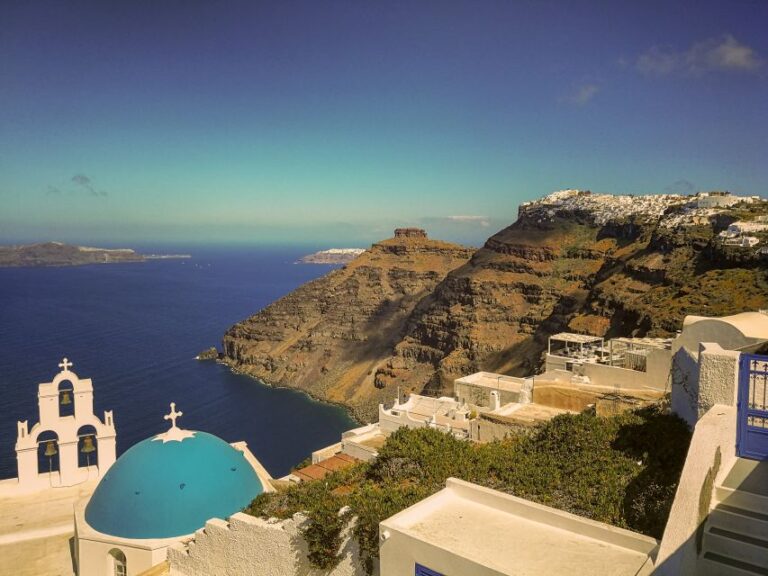 Santorini: Private Sunset Tour With Picnic & Transfer Tour Overview