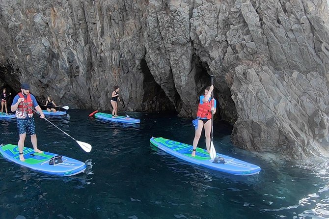 Santorini Stand Up Paddle And Snorkel Adventure Included In The Adventure