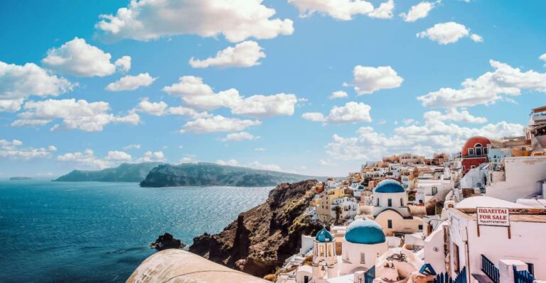 Santorini Tour : Oia, Black Beach, And Pyrgos Half Day Tour Tour Overview And Pricing