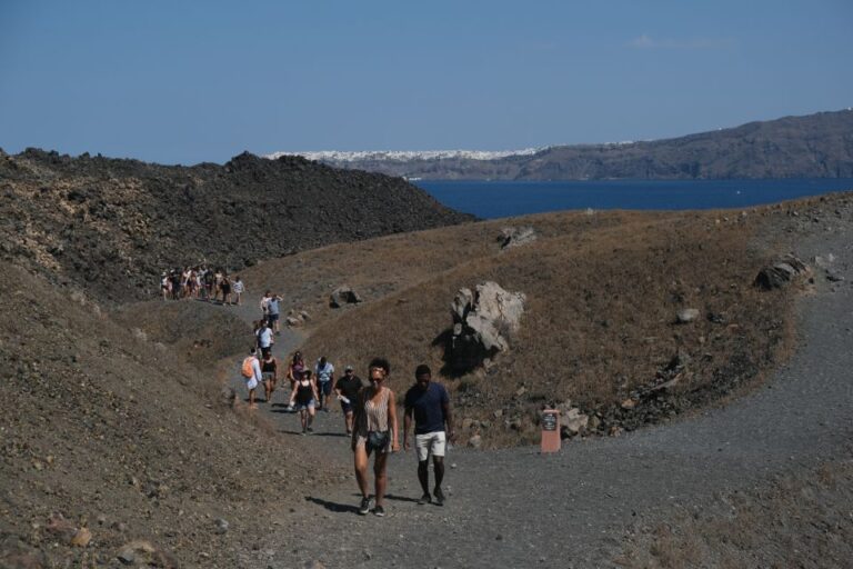 Santorini: Volcano And Hot Springs Sunset Dinner Cruise Activity Overview