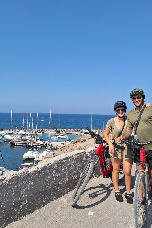 Santorini: Wine Country E Bike Tour Tour Overview