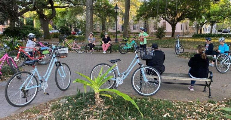 Savannah: Historic District Guided Bike Tour Tour Overview And Pricing